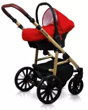Babylux Aspero Art.286108 Grey Flex Universal 3-in-1 stroller
