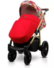 Babylux Aspero Art.286111 Grey Moro Universal 3-in-1 stroller