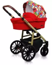 Babylux Aspero Art.286114 Mint Diamonds Universal 3-in-1 stroller
