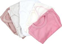 La Bebe™ Long-Sleeved Wrap Shirt for Newborn (1 pc), Art.024638, Size 56, 100% Cotton