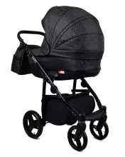 Babylux Axel Art.286125 Grey Flex Universal 3-in-1 stroller
