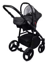 Babylux Axel Art.286127 Olive Universal 3-in-1 stroller