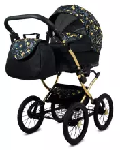 Babylux Margaret Gold Art.286156 Grey Magic   Klassikaline 3-ühes lapsevanker