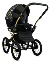 Babylux Margaret Gold Art.286157 Mint   Klassikaline 3-ühes lapsevanker
