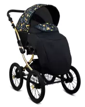 Babylux Margaret Gold Art.286157 Mint   Klassikaline 3-ühes lapsevanker