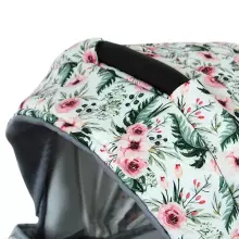 Babylux Margaret Exclusive Art.286175 Black Grey Klassikaline 3-ühes lapsevanker