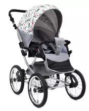 Babylux Margaret Exclusive Art.286182 Navy Blue Star  Klassikaline 3-ühes lapsevanker