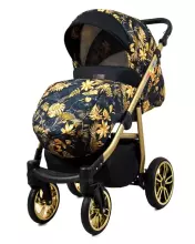 Babylux Color Lux Art.286201 Pansies and Roses Universal 3-in-1 stroller