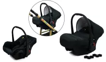 Babylux Color Lux Art.286204 Silver Flex Universal 3-in-1 stroller
