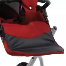Babylux Rosso Art.286216 Klassikaline 3-ühes lapsevanker