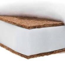 La Bebe™ mattress 140×70 cm Space, coconut fiber + seaweed + wool, 6 cm coconut + 2 cm seaweed