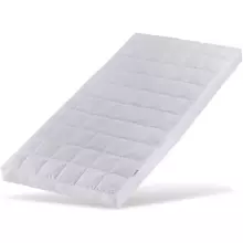 La Bebe™ mattress 140×70 cm (Space), coconut fiber + PPU foam + wool, 6 cm coconut + 2 cm PPU foam