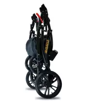 Babylux Miracle Art.286324 Black Deluxe Universal 3-in-1 stroller