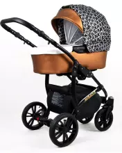 Babylux Miracle Art.286326 Сandy Hibiscus Universal 3-in-1 stroller