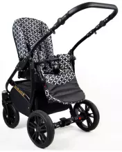 Babylux Miracle Art.286332 Red Deluxe Universal 3-in-1 stroller