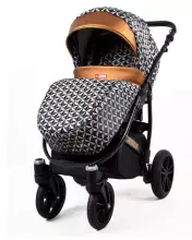 Babylux Miracle Art.286332 Red Deluxe Universal 3-in-1 stroller
