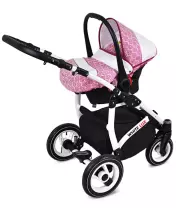 Babylux White Lux  Art.286334 Bottle Green Universal 3-in-1 stroller