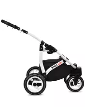 Babylux White Lux  Art.286335 Grey Marble Universal 3-in-1 stroller