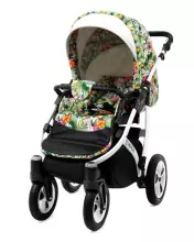 Babylux Tropical Art.286429 Parrots Tropics Universal 3-in-1 stroller