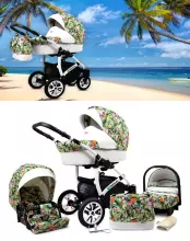 Babylux Tropical Art.286429 Parrots Tropics Universal 3-in-1 stroller