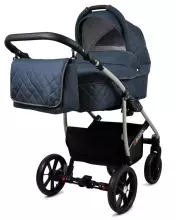 Babylux Qbaro Art.286467 Onyx Universal 3-in-1 stroller