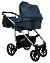 Babylux Qbaro Art.286467 Onyx Universal 3-in-1 stroller