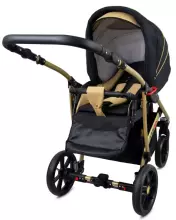 Babylux Largo Art.286474 Black Dots Universal 3-in-1 stroller