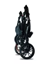 Babylux Optimal Art.286493 Black Flex  Universal 3-in-1 stroller