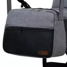 Babylux Optimal Art.286498 Grey Flex Black Universal 3-in-1 stroller