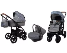 Babylux Optimal Art.286501 Mint Diamond Universal 3-in-1 stroller
