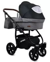 Babylux Optimal Art.286502 Peony Universal 3-in-1 stroller