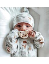 Hevea Stars Moon  Art.210161  Milky White  Natural Rubber Pacifier