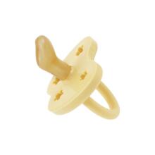 Hevea Natural Rubber Pacifier  Art.216121 Pale Butter  Natural Rubber Pacifier