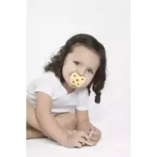 Hevea Natural Rubber Pacifier  Art.211721 Space Black Natural Rubber Pacifier