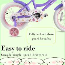 Rully Kids Bike Wheels Collas 12'  Art.286668 Violet  Laste kaherattaline jalgratas lisaratastega