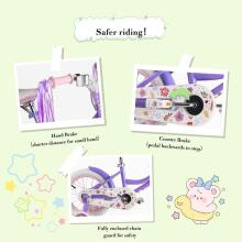 Rully Kids Bike Wheels Collas 12'  Art.286668 Violet  Laste kaherattaline jalgratas lisaratastega