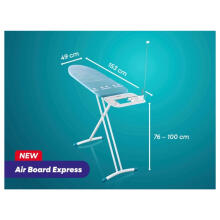 Triikimislaud Air Board Express M Solid 120x38cm