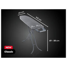 Triikimislaud Classic M must  120x38cm