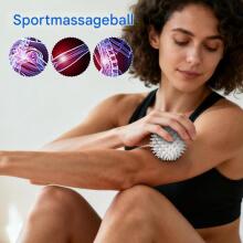 Kidsworld  Sensory Balls/Tip Foot Massager  Art.287145 White Sensoorne pall 6 cm