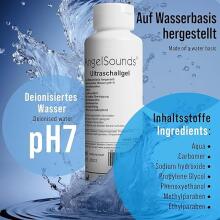 AngelSounds Ultrasound Gel/Sonography Gel Art.287250 Loote Doppleri geel, 250 ml