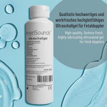 AngelSounds Ultrasound Gel/Sonography Gel Art.287250 Loote Doppleri geel, 250 ml