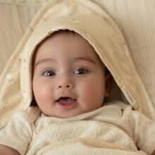 Little Dutch Hooded Towel  Art.TE50625032 Little Goose Baby käterätik rätikuga 75x75sm