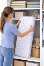 La Bebe™ Matress Storage Bag Art.287281 Plastkott madratsite hoidmiseks 160x80cm