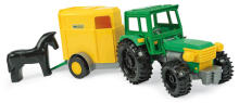 WADER 35022 Traktor Farmer koos haagisega karbis