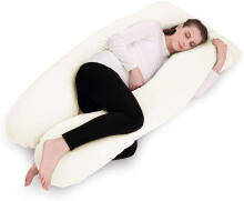 La Bebe™ Cushy Maternity Pillow Art. 5-170 Wild Life. Multifunctional Pregnancy Pillow (U-Shaped), Polyester Fiber Filling, 155×80 cm