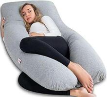 La Bebe™ Cushy Maternity Pillow Art. 5-171 Wild Life. Multifunctional Pregnancy Pillow (U-Shaped), Polyester Fiber Filling, 155×80 cm