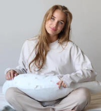 La Bebe™ Rich Maternity Pillow Art. 5-171 Wild Life. Nursing Pillow 30x104 cm