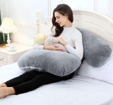 La Bebe™ Flopsy Cotton Nursing Maternity Pillow Art. 5-172 Wild Life.