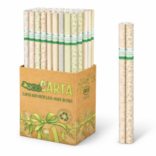 Gift Paper Eco Recycled Design Art.287782 Kinkepaber 200x70cm