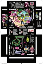 PLAYMOBIL Monster High – sõbrapäeva kohting Draculaura ja Clawdiga